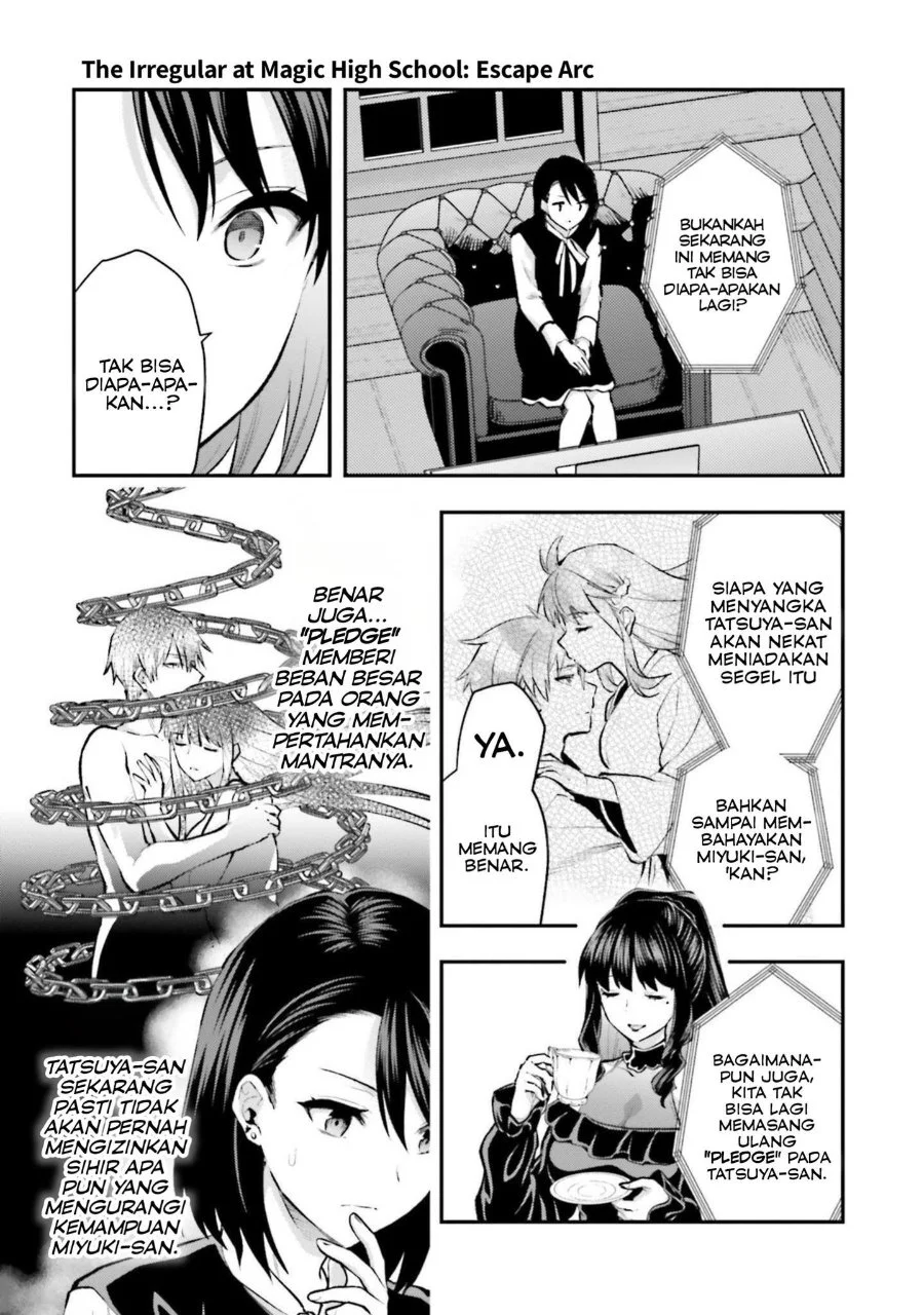 Mahouka Koukou no Rettousei Escape-hen Chapter 3 - Halaman 13