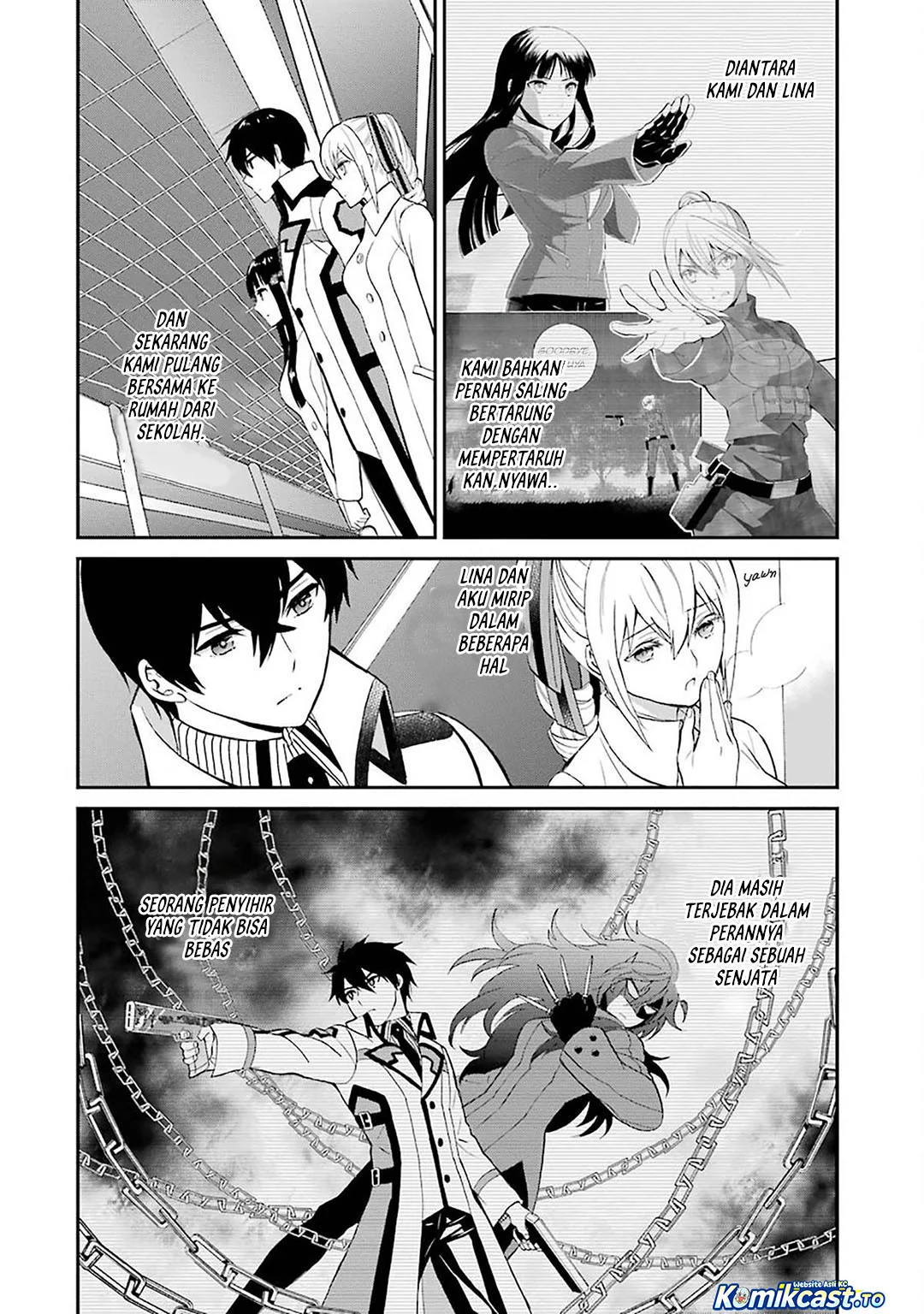 Mahouka Koukou no Rettousei – Raihousha-hen Chapter 20 Gambar 11