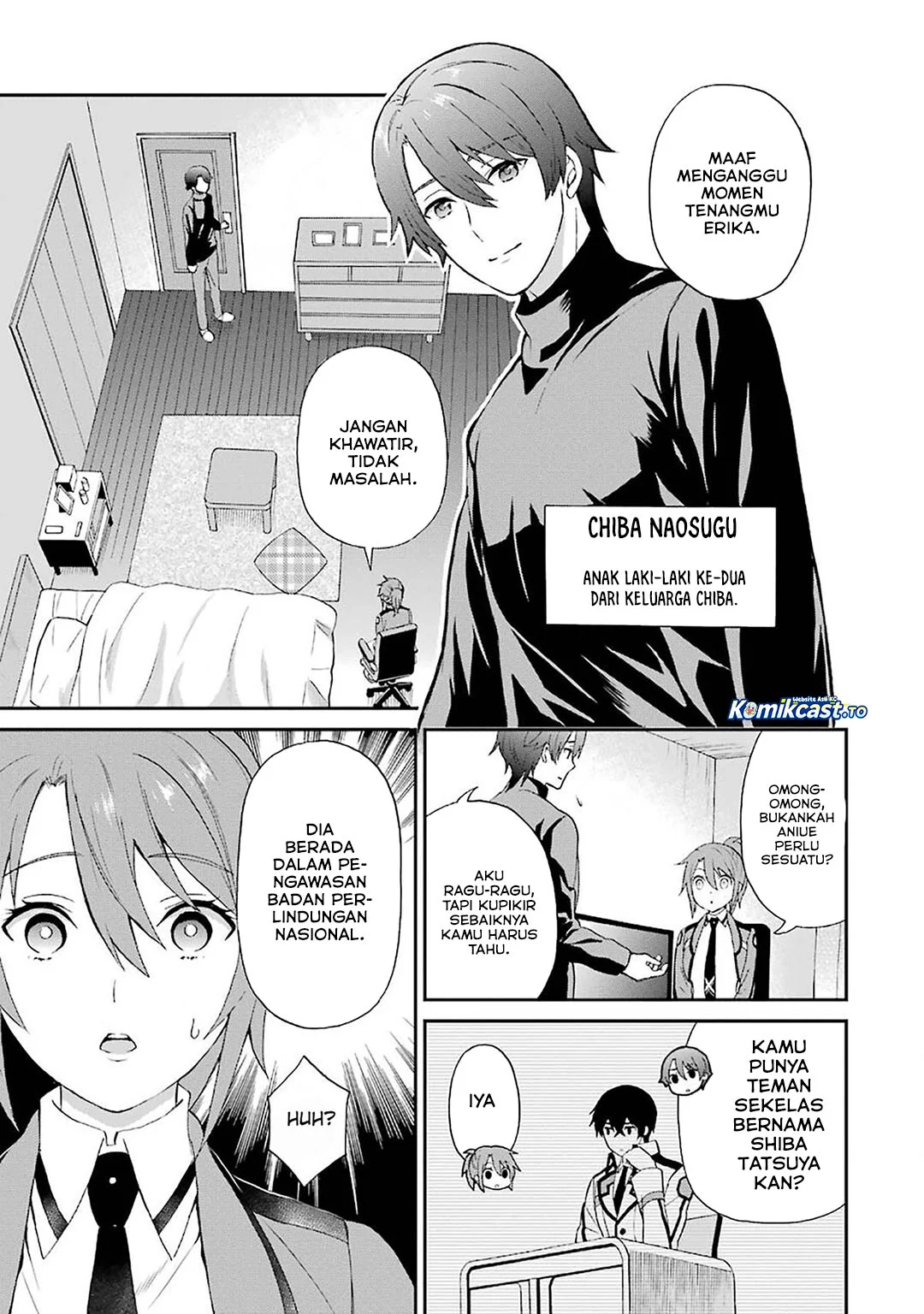 Mahouka Koukou no Rettousei – Raihousha-hen Chapter 21 Gambar 12