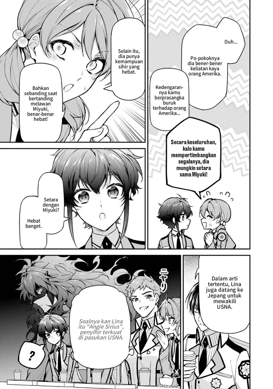 Mahouka Koukou no Rettousei Shizoku Kaigi-hen Chapter 24 - Halaman 11