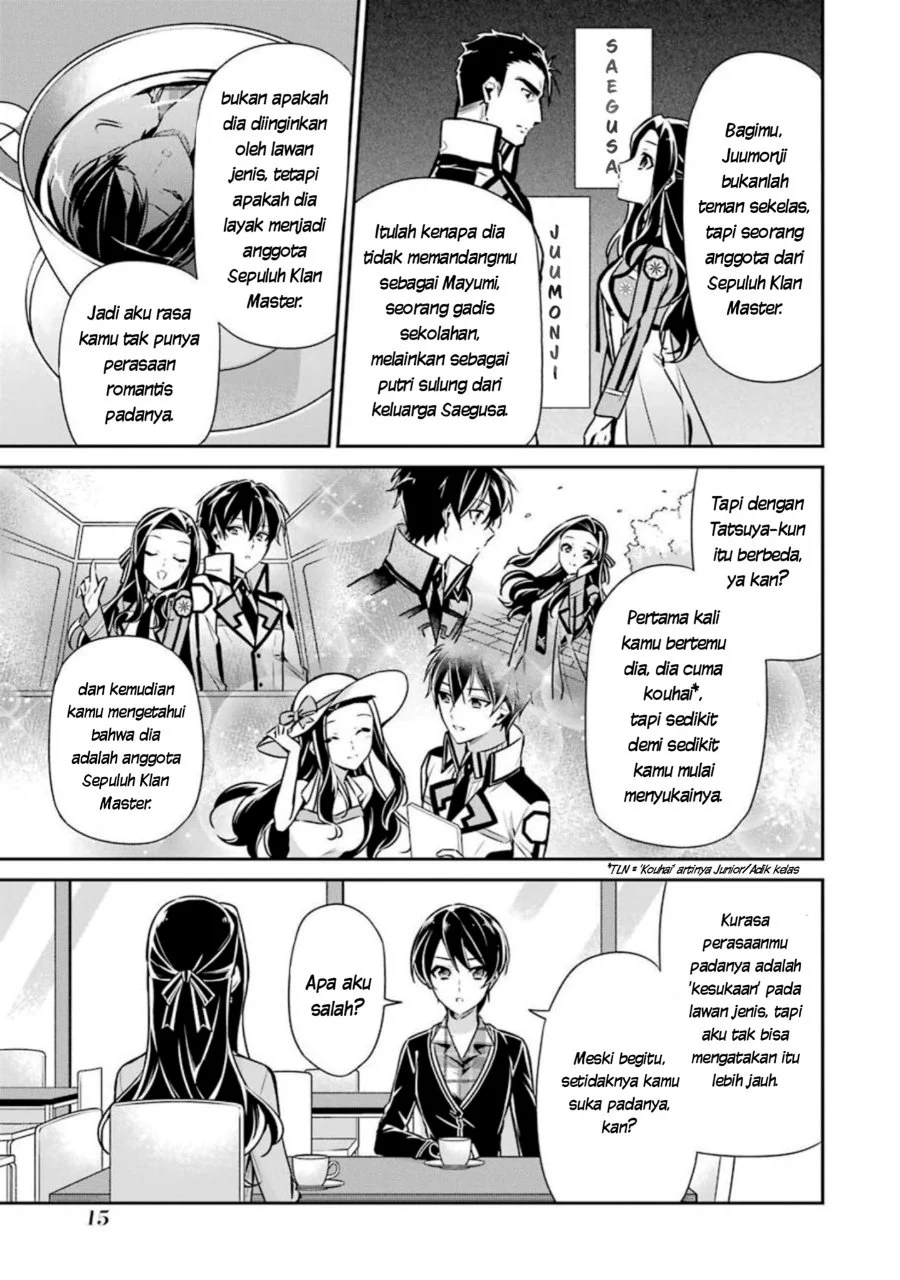 Mahouka Koukou no Rettousei Shizoku Kaigi-hen Chapter 6 - Halaman 14