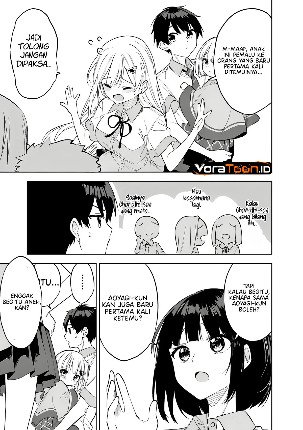 Maigo ni Natteita Youjo o Tasuketara, Otonari ni Sumu Bishoujo Ryuugakusei ga Ie ni Asobi ni Kuru You ni Natta Ken ni Tsuite Chapter 34 Gambar 12