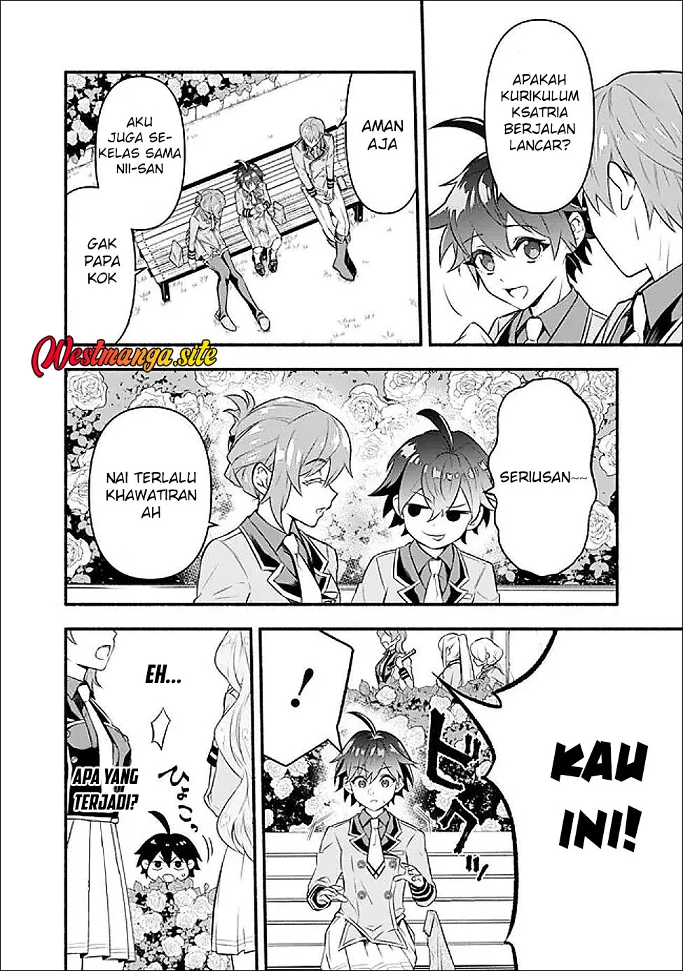 Maryokuryou Rekidai Saikyou na Tensei Seijo-sama no Gakuen Seikatsu wa Haran ni Michiafureteiru you desu Chapter 2 Gambar 14