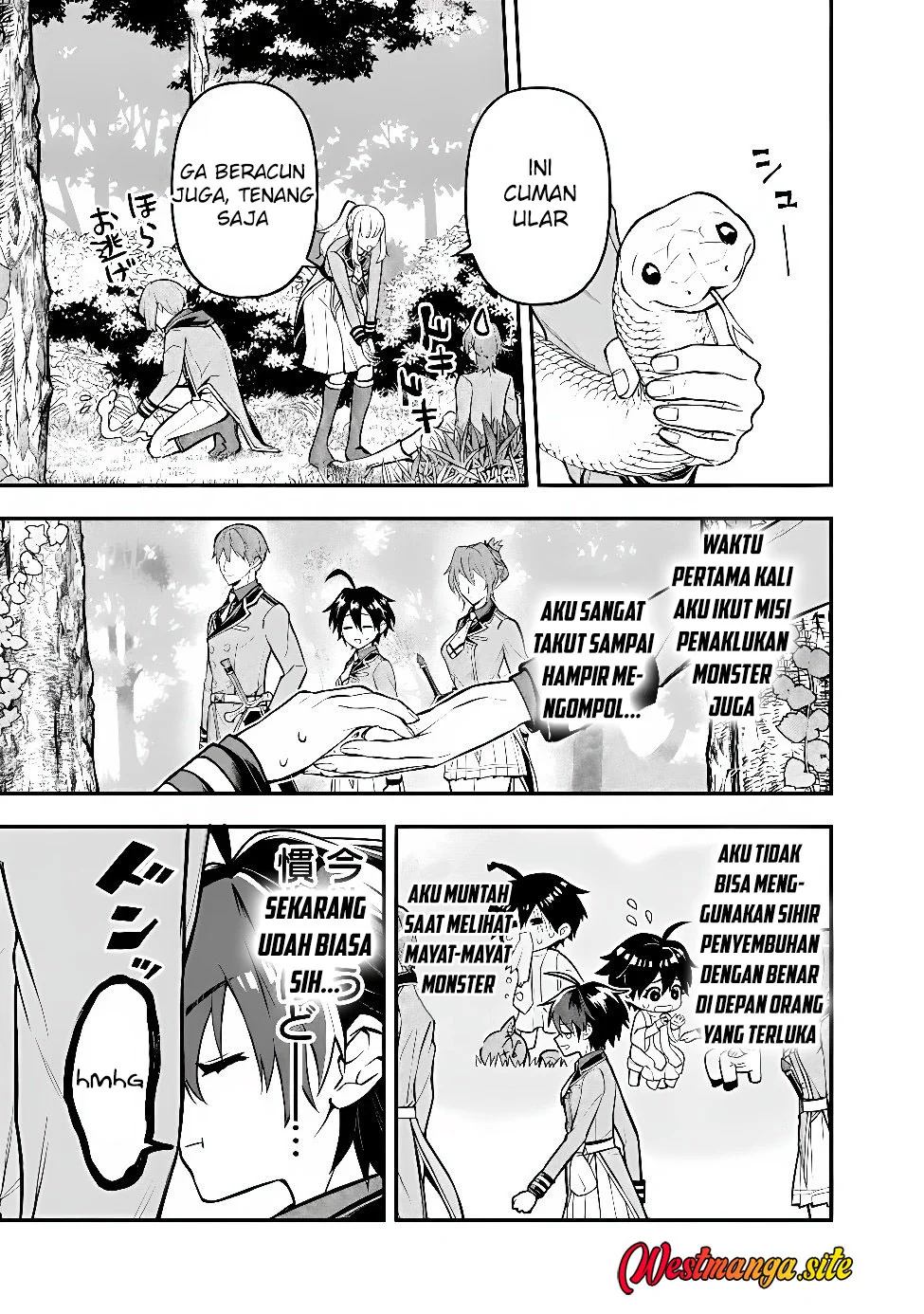 Maryokuryou Rekidai Saikyou na Tensei Seijo-sama no Gakuen Seikatsu wa Haran ni Michiafureteiru you desu Chapter 7 Gambar 15