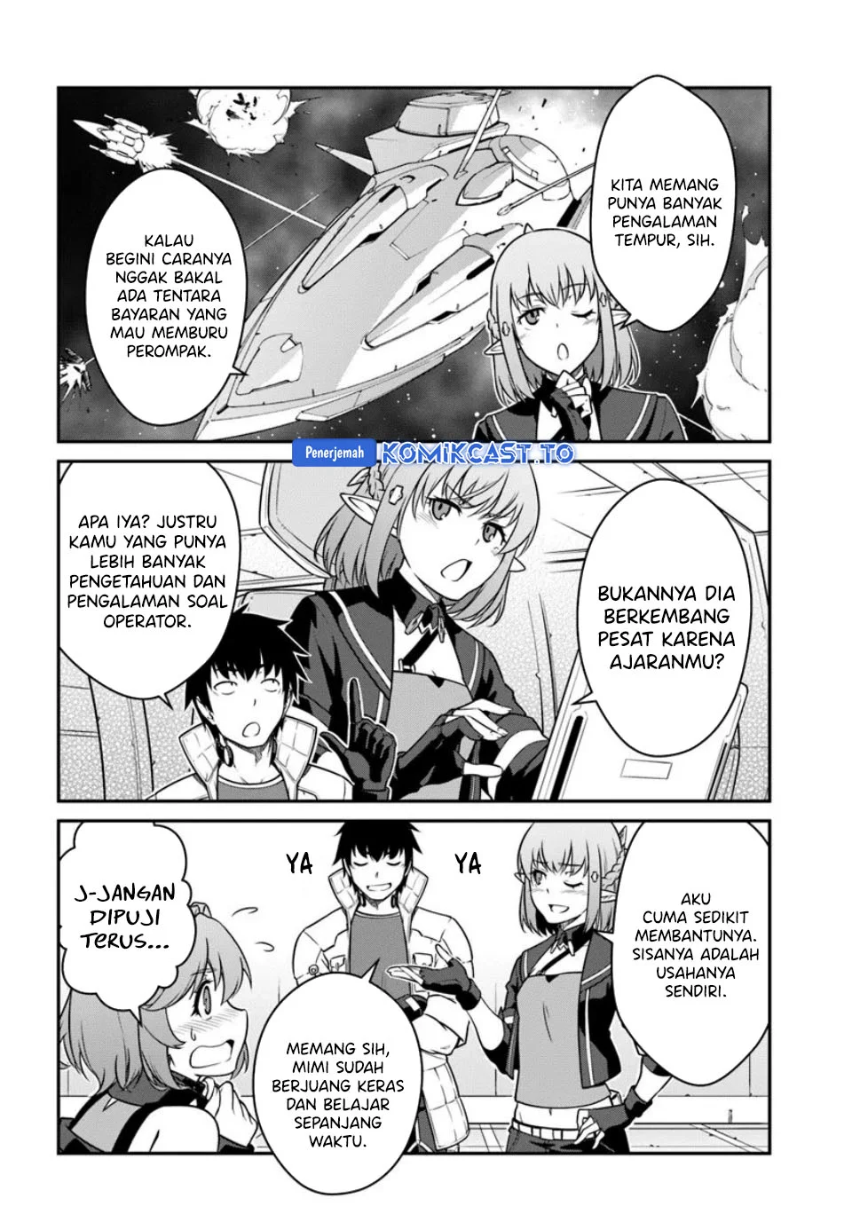 Mezametara Saikyou Soubi to Uchuusen-mochi datta no de Chapter 54.2 Gambar 9