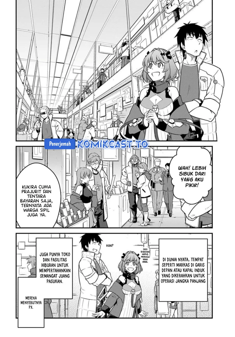 Mezametara Saikyou Soubi to Uchuusen-mochi datta no de Chapter 56.1 Gambar 9