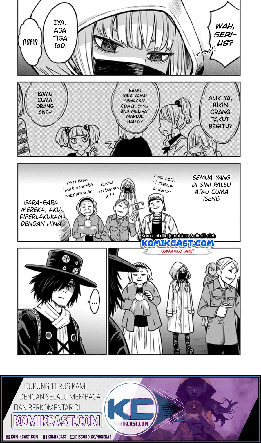 Mieruko-chan Chapter 32 Gambar 13