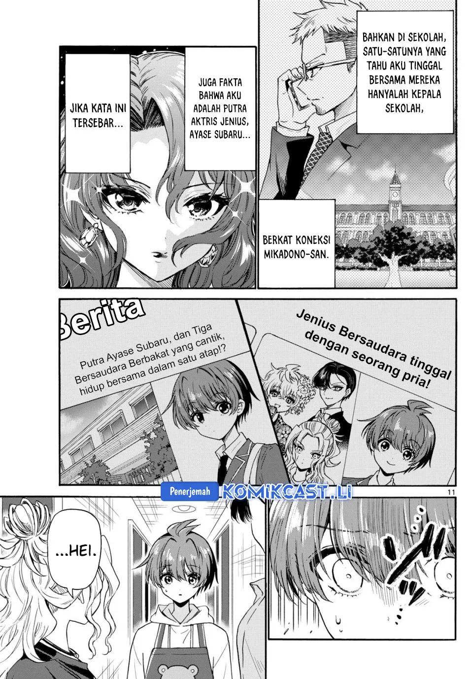 Mikadono Sanshimai wa Angai, Choroi Chapter 141 Gambar 9