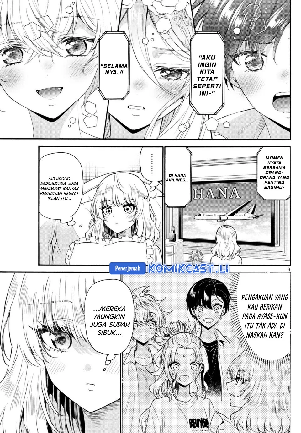 Mikadono Sanshimai wa Angai, Choroi Chapter 146 Gambar 9