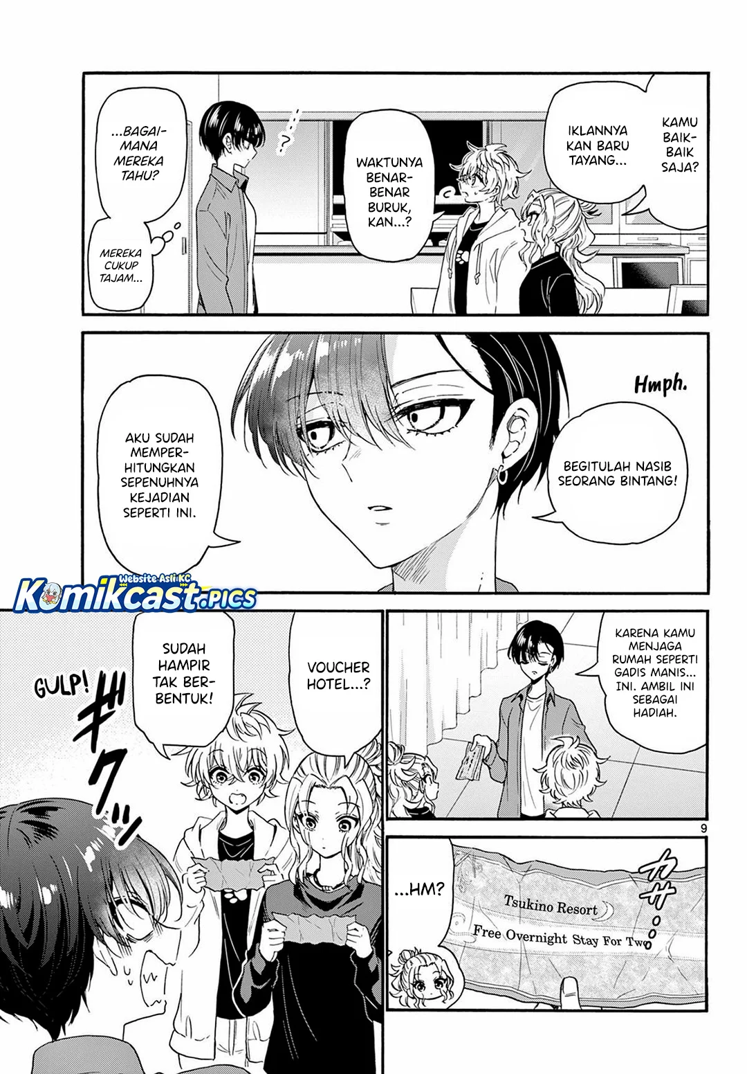 Mikadono Sanshimai wa Angai, Choroi Chapter 149 Gambar 9