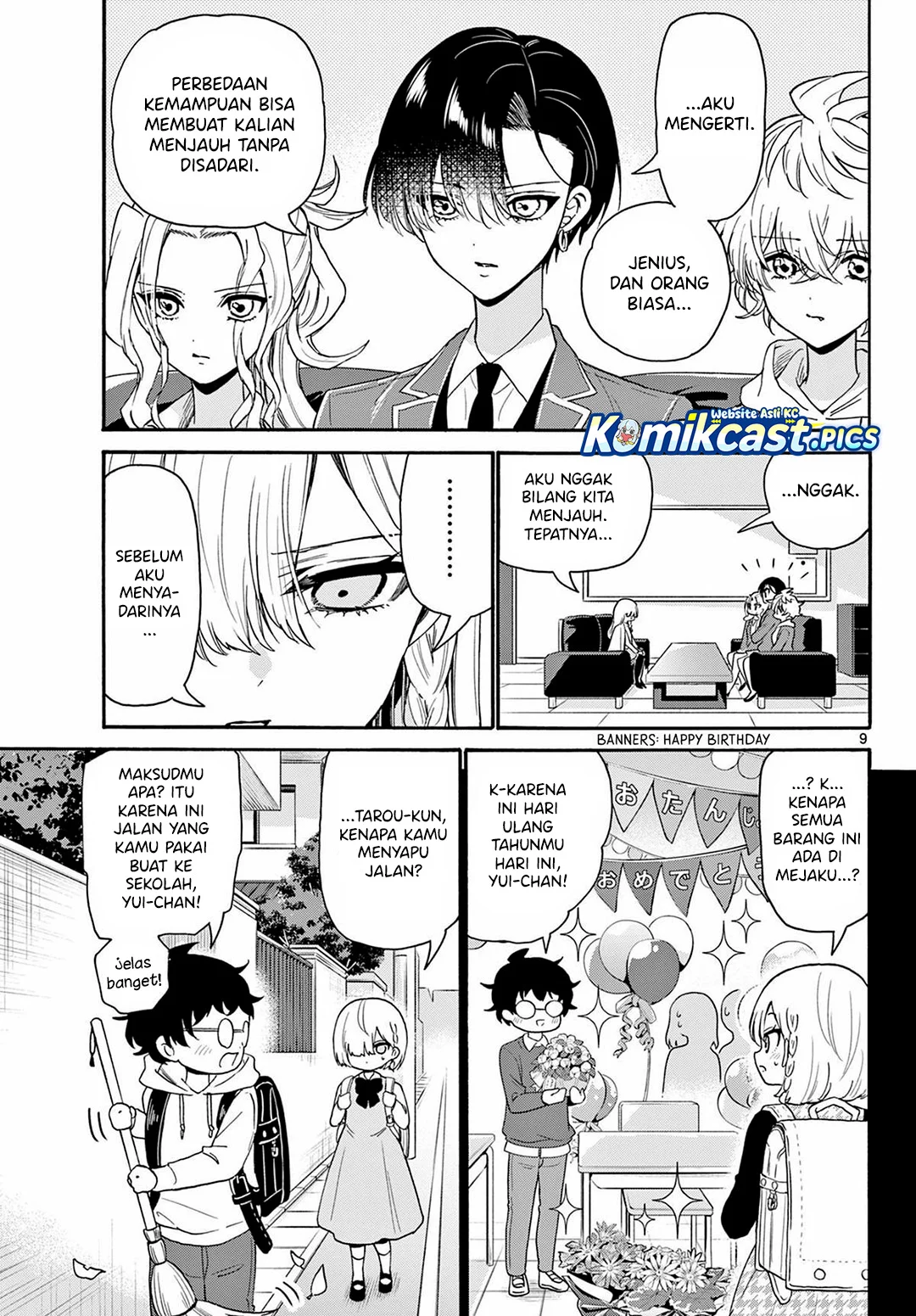 Mikadono Sanshimai wa Angai, Choroi Chapter 157 Gambar 9