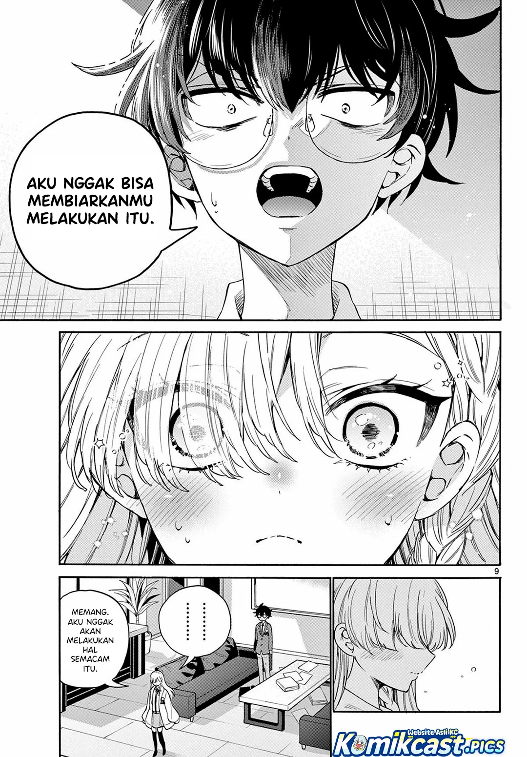 Mikadono Sanshimai wa Angai, Choroi Chapter 165 Gambar 9