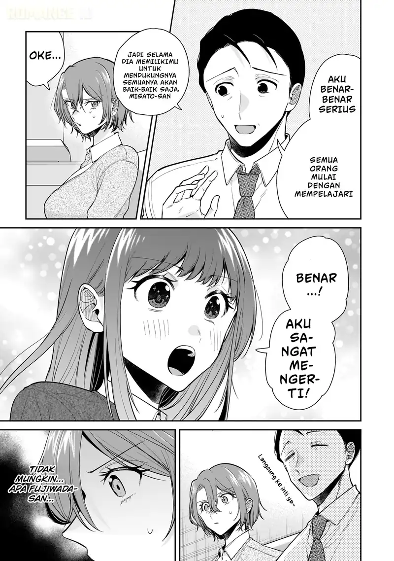 Misato-san wa Amasugi Joushi ni Chotto Kibishii Chapter 10 Gambar 10