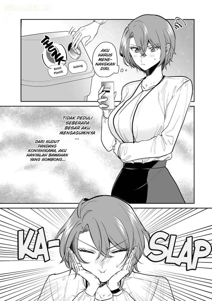Misato-san wa Amasugi Joushi ni Chotto Kibishii Chapter 6 Gambar 10