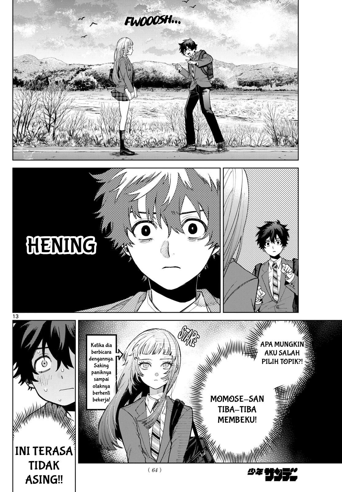 Momose Akira no Hatsukoi Hatan-chuu. Chapter 3 - Halaman 14