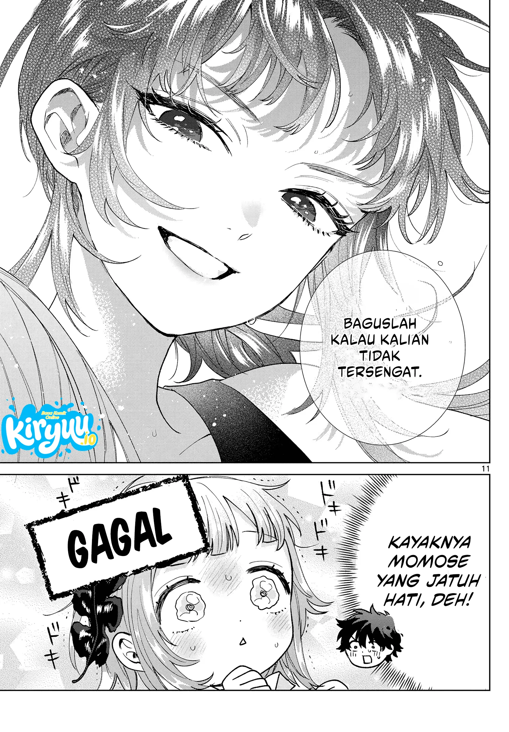 Momose Akira no Hatsukoi Hatan-chuu. Chapter 63 Gambar 12
