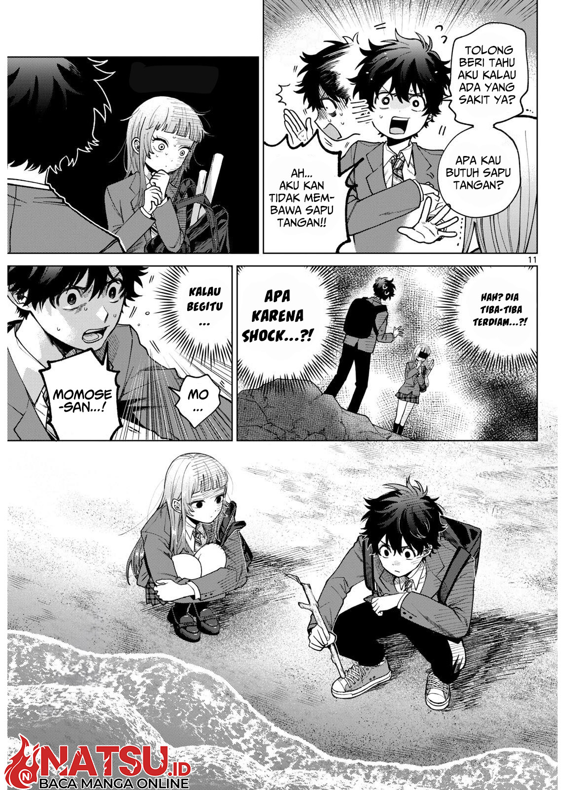Momose Akira no Hatsukoi Hatan-chuu. Chapter 7 - Halaman 9