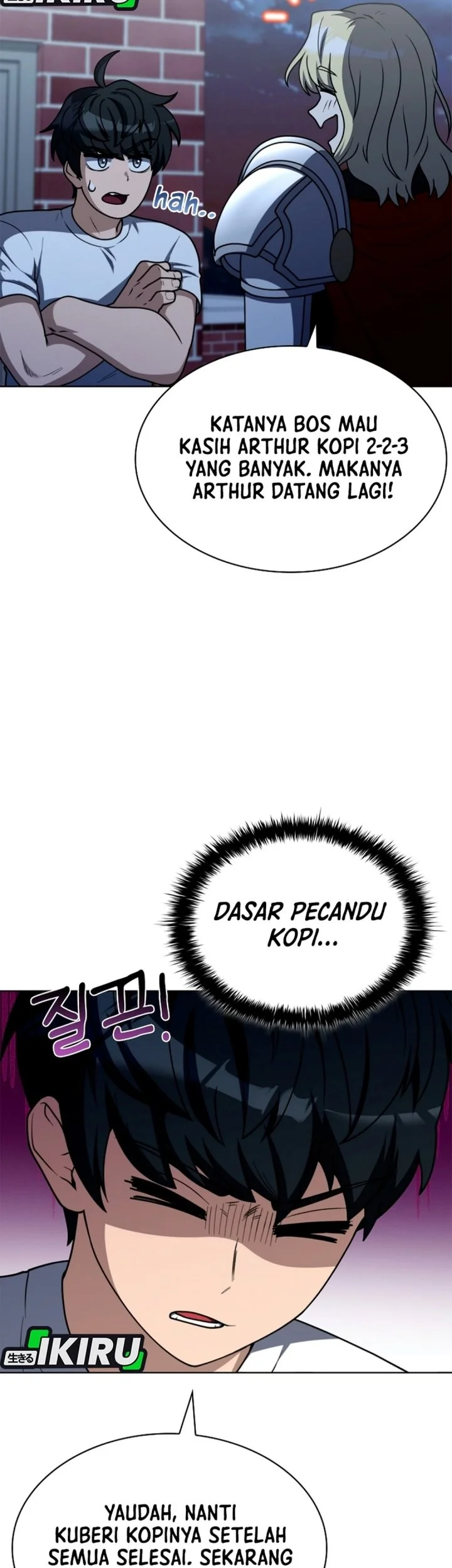 Mr. Kim Strikes It Rich with Auto-Hunting Chapter 4 Gambar 37