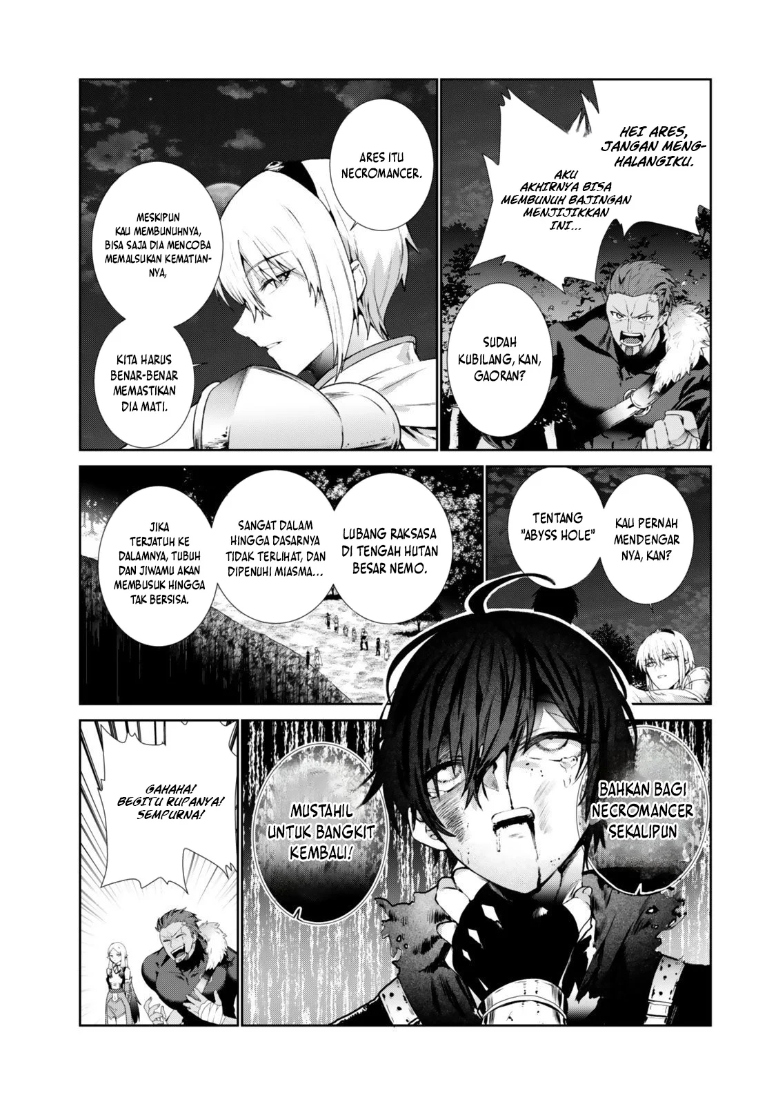 Nakama ni Uragirare Shokei Sareta Shireijutsushi, Undead-ka Shiteita Eiyuu 10000-nin o Sosei Shi Saikyou no Oukoku o Tsukuri Fukushuu o Kaishi Suru: An’ei no Gyokuza ni Eirei wa Tsudou Chapter 1 Gambar 19