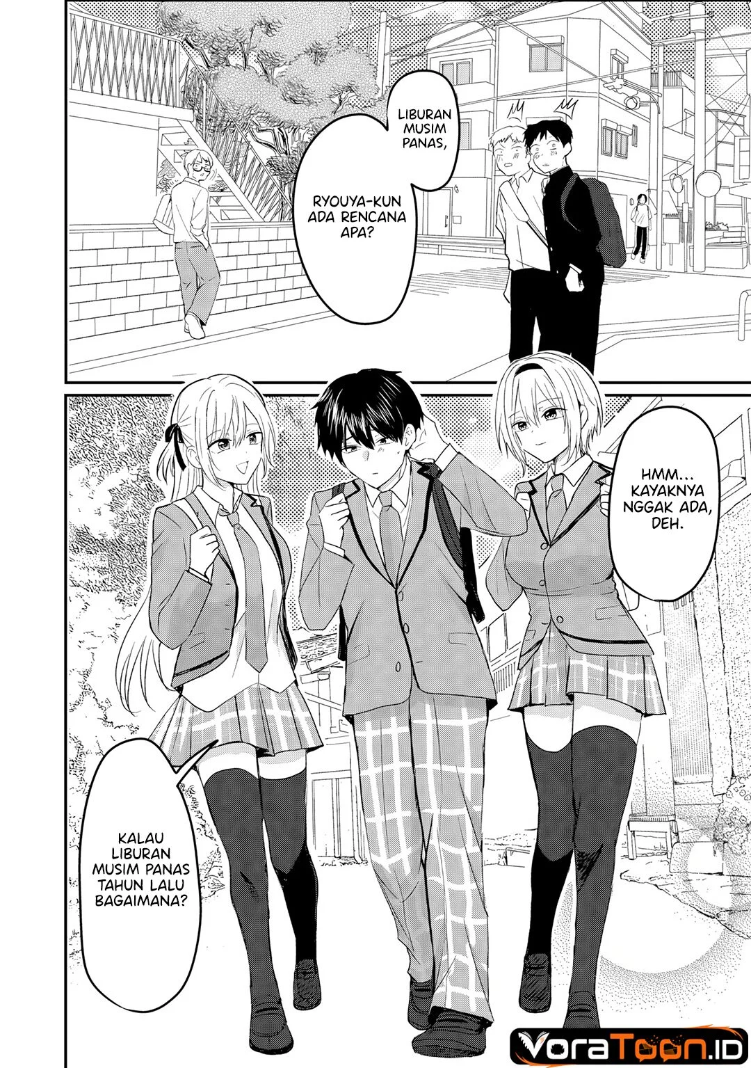 Nani no Torie mo Nai Heibon na Ore ga Bijin Futago Shimai wo Inochigake de Tasuketa Kekka, Jitsu wa Yandere datta Futari wo Gachi Bore Sasete Shimatta Chapter 4.1 Gambar 9