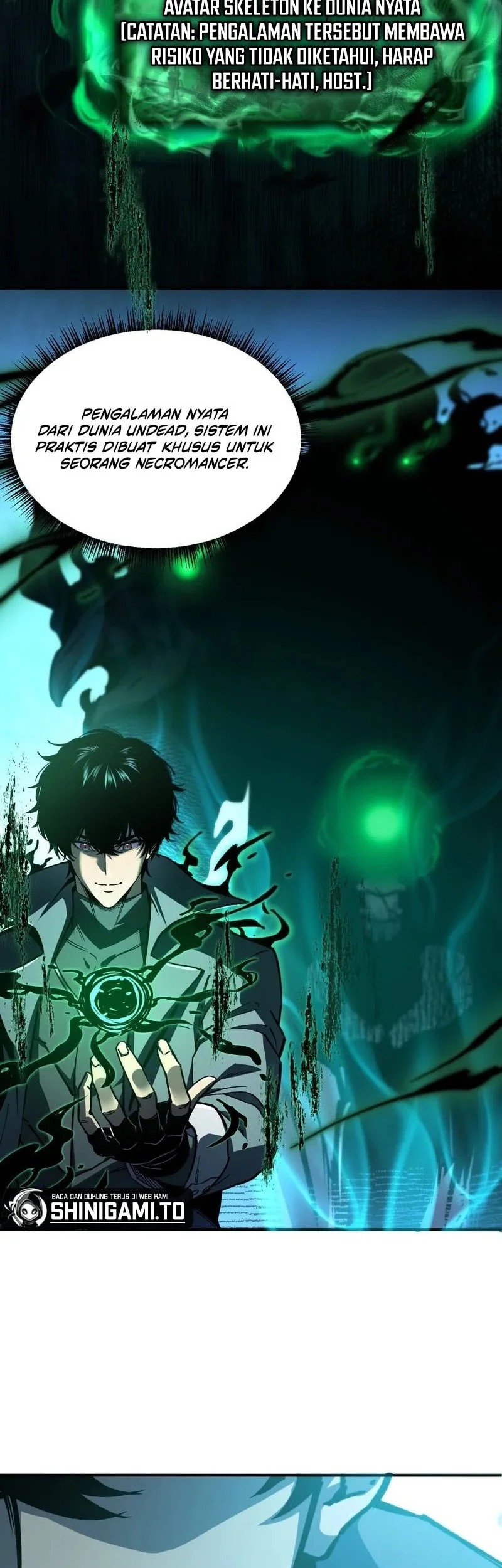 Necromancer: Becoming A God Starting With Skeleton Clone Chapter 1 Gambar 39