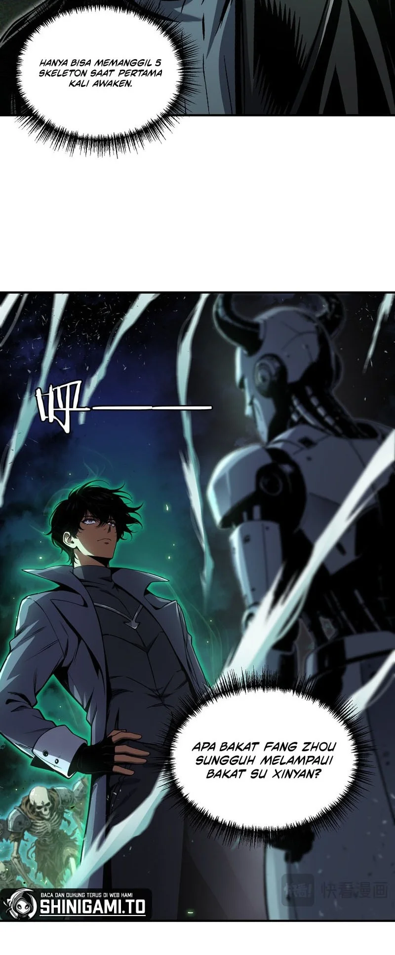 Necromancer: Becoming A God Starting With Skeleton Clone Chapter 5 Gambar 17