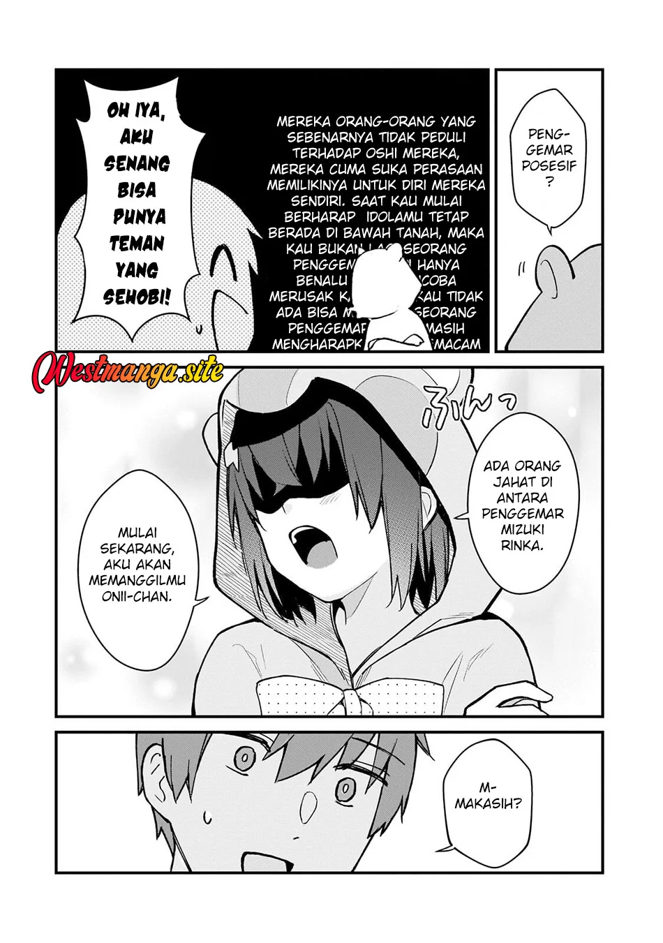 Netoge no Yome ga Ninki Idol datta Chapter 46 Gambar 9