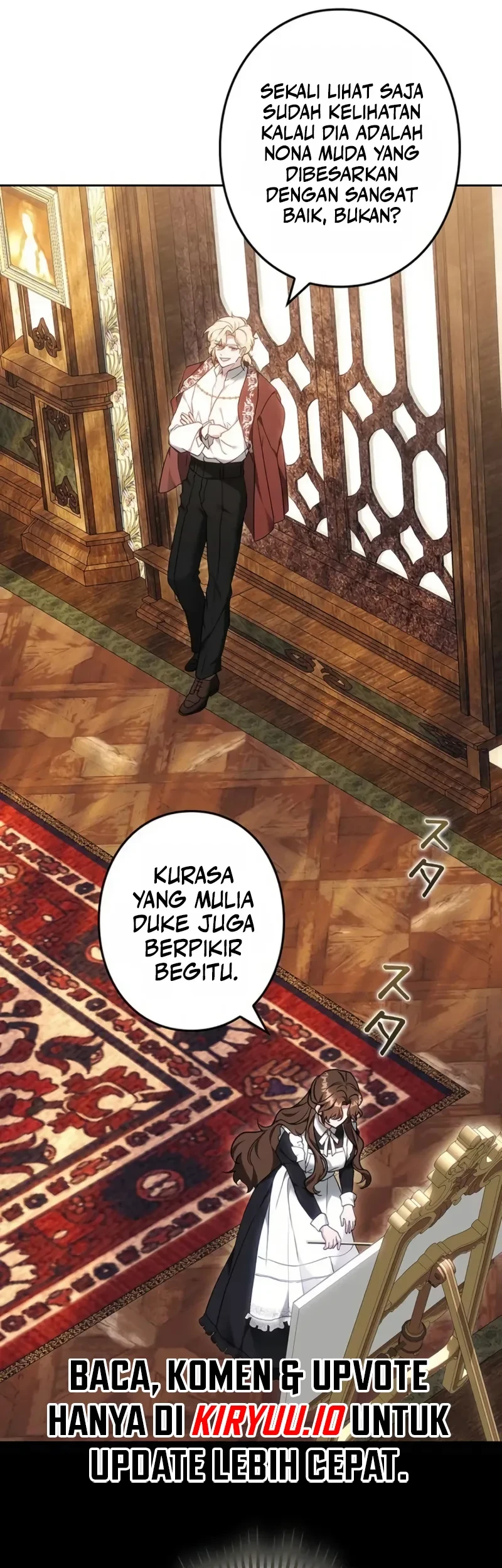 One Day, the Male Lead Fell Into Our House Chapter 7 Gambar 30
