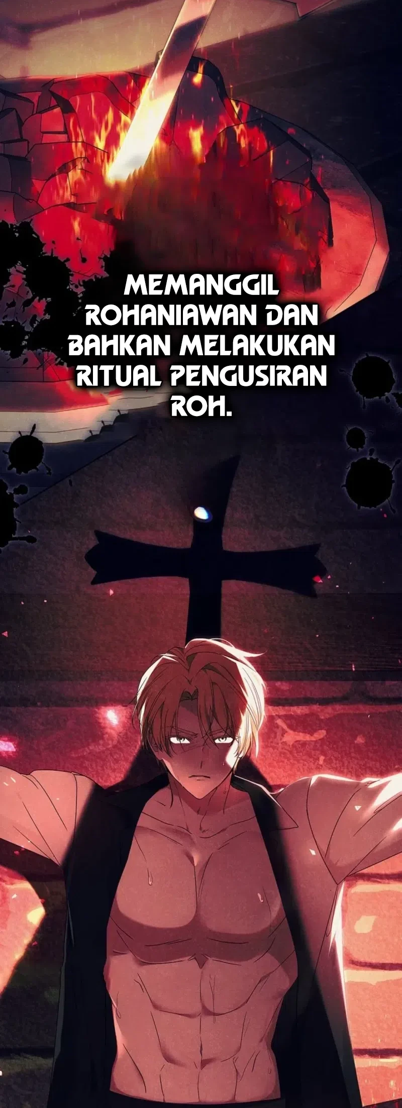 One Day, the Male Lead Fell Into Our House Chapter 9 Gambar 30