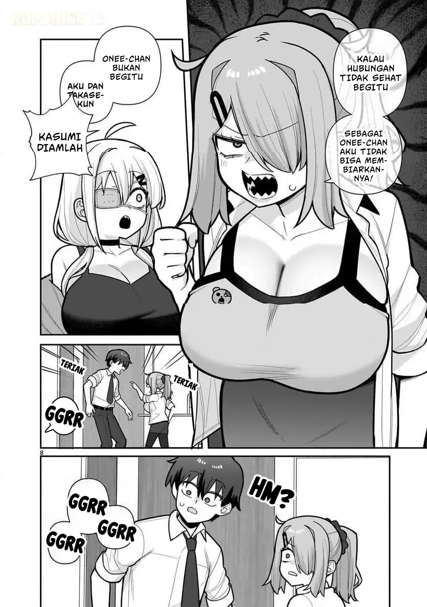 Ore ga Inai to Sugu Chomeru Hakanagi Kasumi Chapter 8 Gambar 9