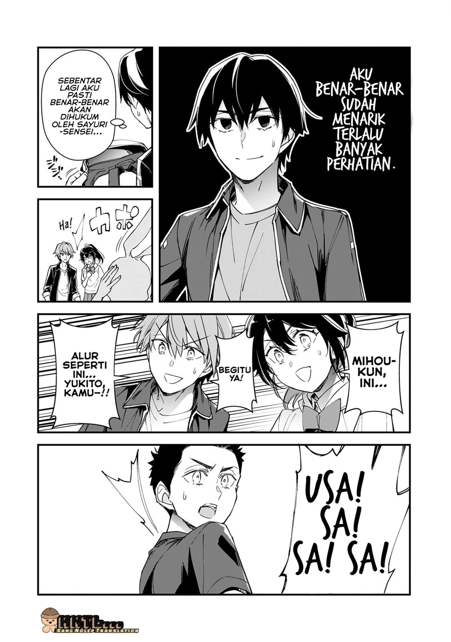 Ore ni Trauma wo Ataeta Joshi-tachi ga Chirachira Mitekuru kedo, Zannen desu ga Teokure desu Chapter 33.1 Gambar 13
