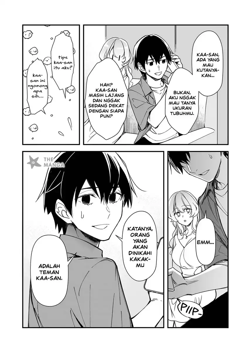Ore ni Trauma wo Ataeta Joshi-tachi ga Chirachira Mitekuru kedo, Zannen desu ga Teokure desu Chapter 35.2 Gambar 9