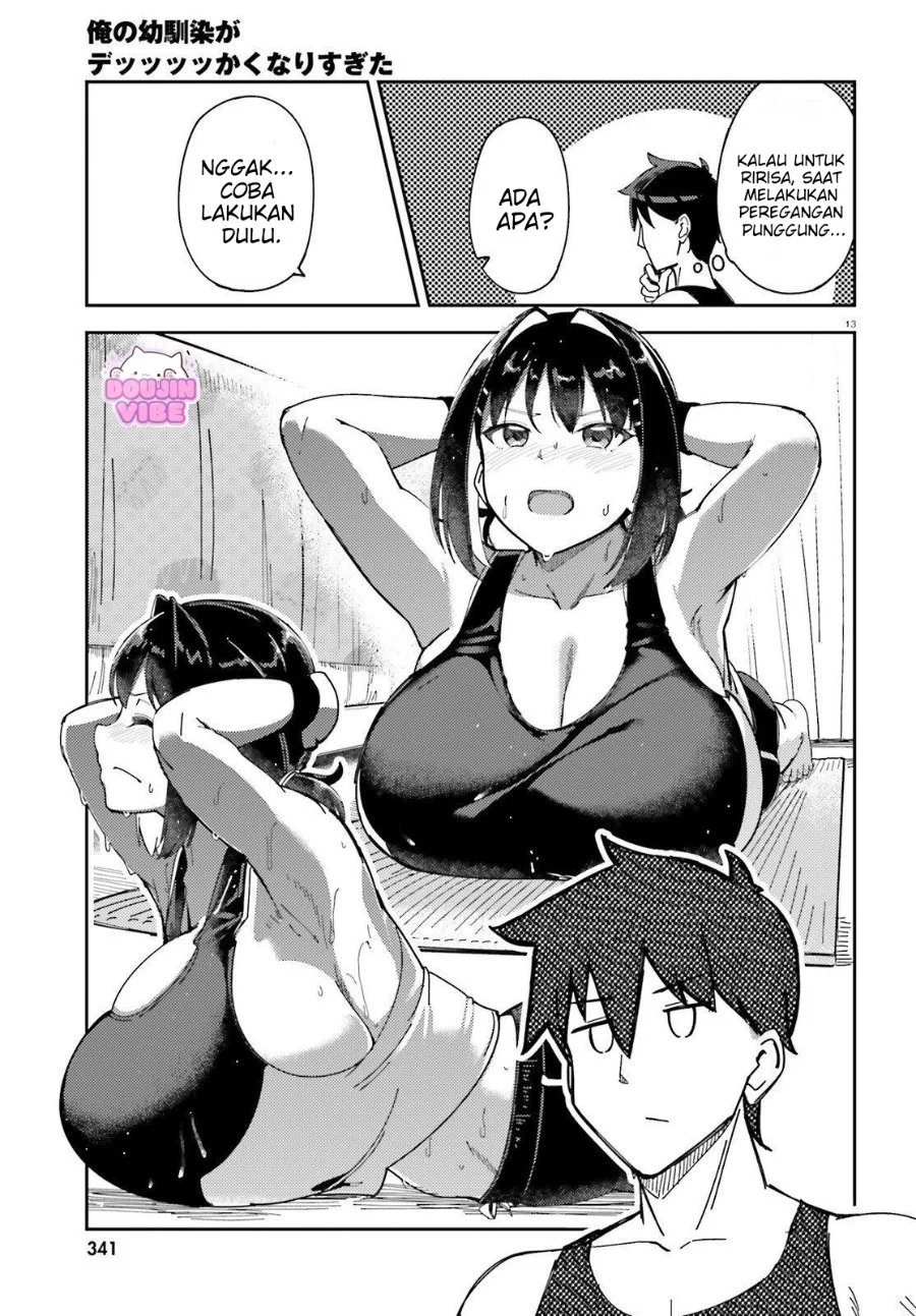 Ore no Osananajimi ga Dekkkkaku Narisugita Chapter 4 Gambar 13