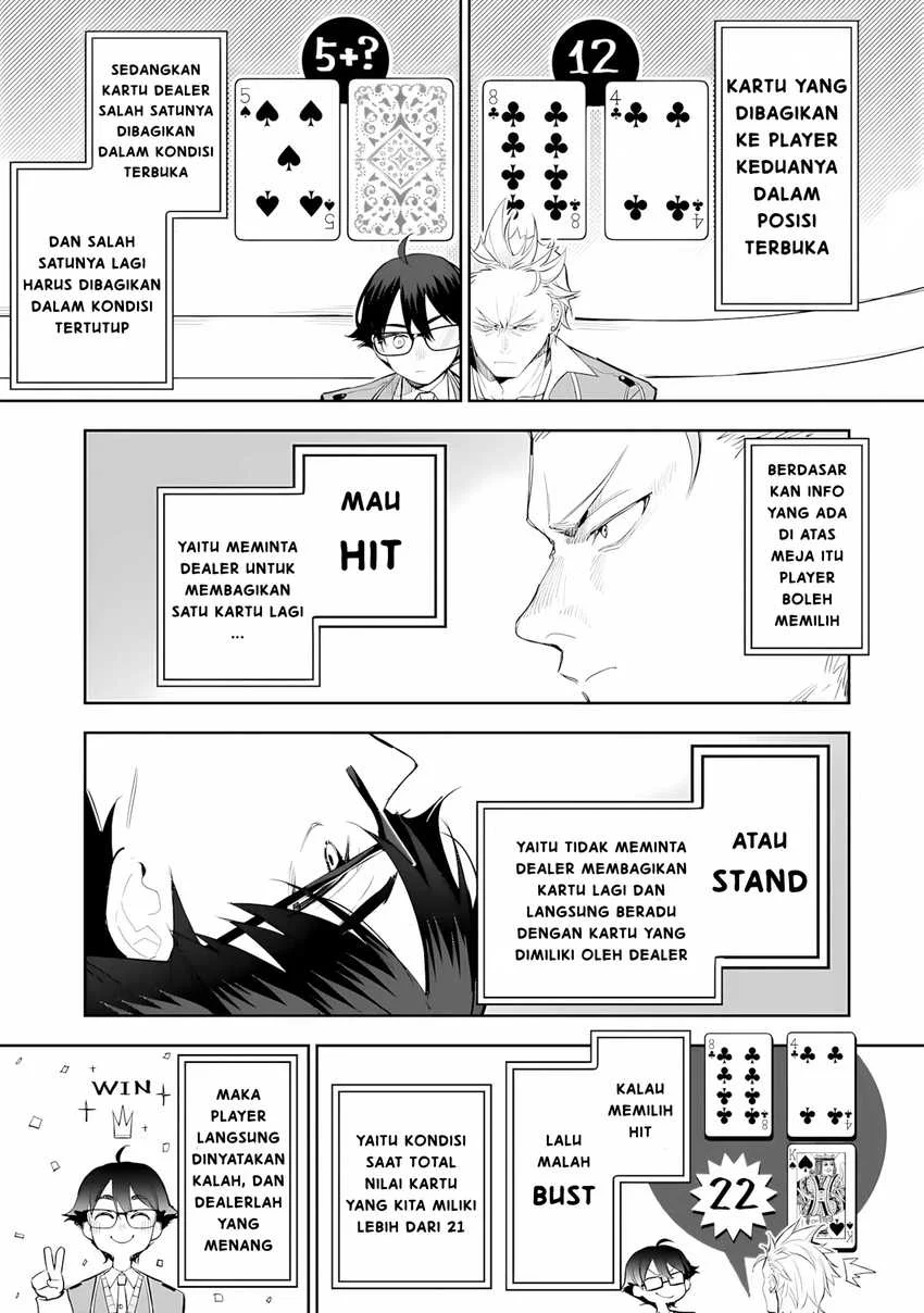 Ore wa Gakuen Zunou Battle no Ensyutsuka!: Jishou Mob ga Kage kara Egaku Saikyou Shujinkou Musou Scenario Chapter 5 Gambar 13