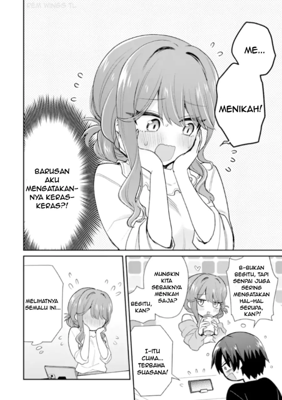 Osake to Senpai Kanojo to no Amaama Doukyo Lovecome wa Nijuusai ni Natte kara Chapter 6.2 Gambar 9
