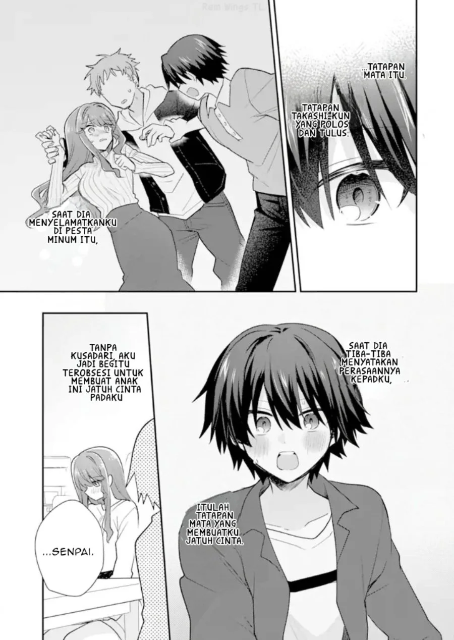 Osake to Senpai Kanojo to no Amaama Doukyo Lovecome wa Nijuusai ni Natte kara Chapter 7 Gambar 10