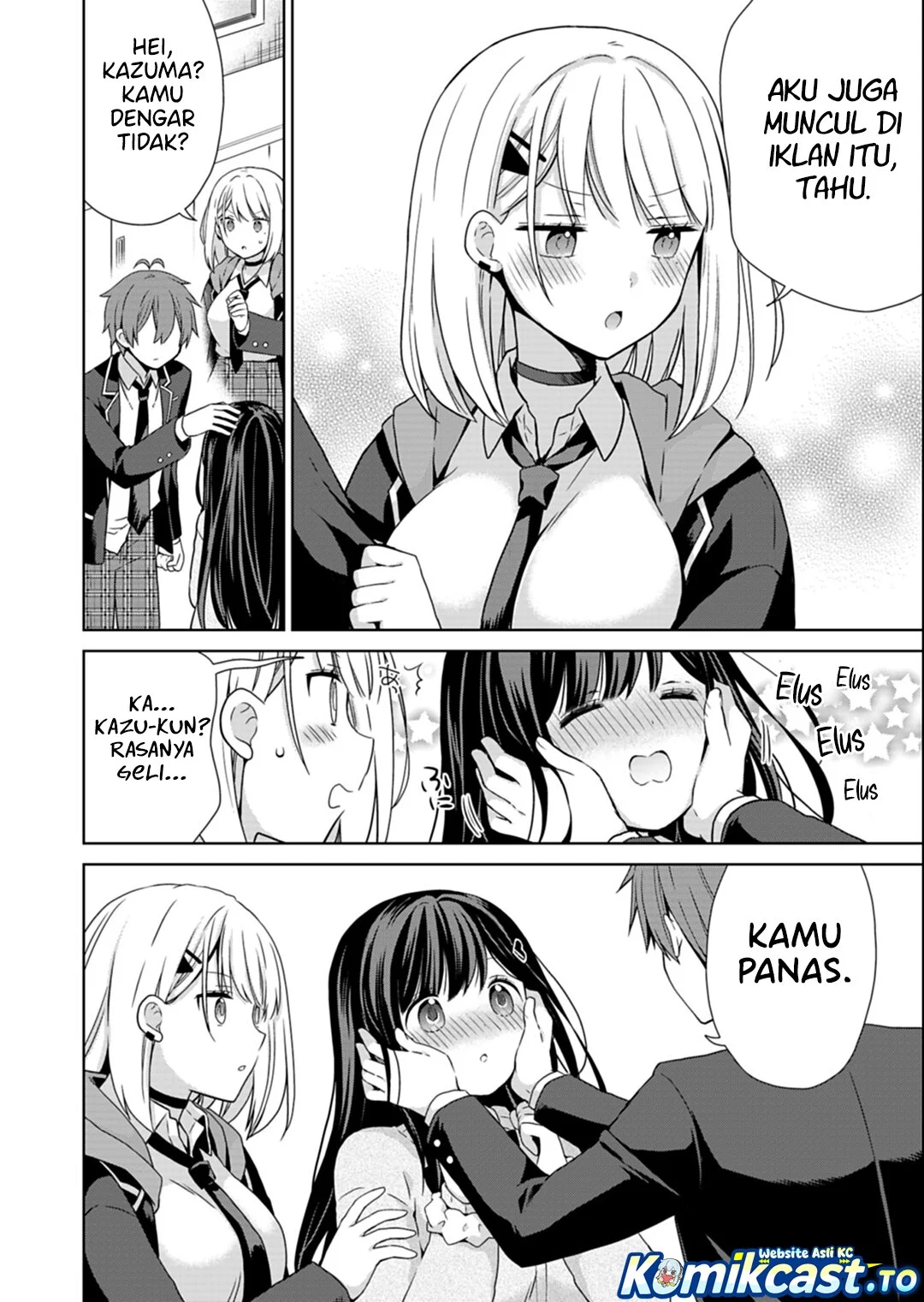 Osananajimitachi ga Ninki Idol ni Natta: Amama na Kanojotachi wa Ore ni Mitsuide Kureteiru Chapter 2.1 Gambar 9