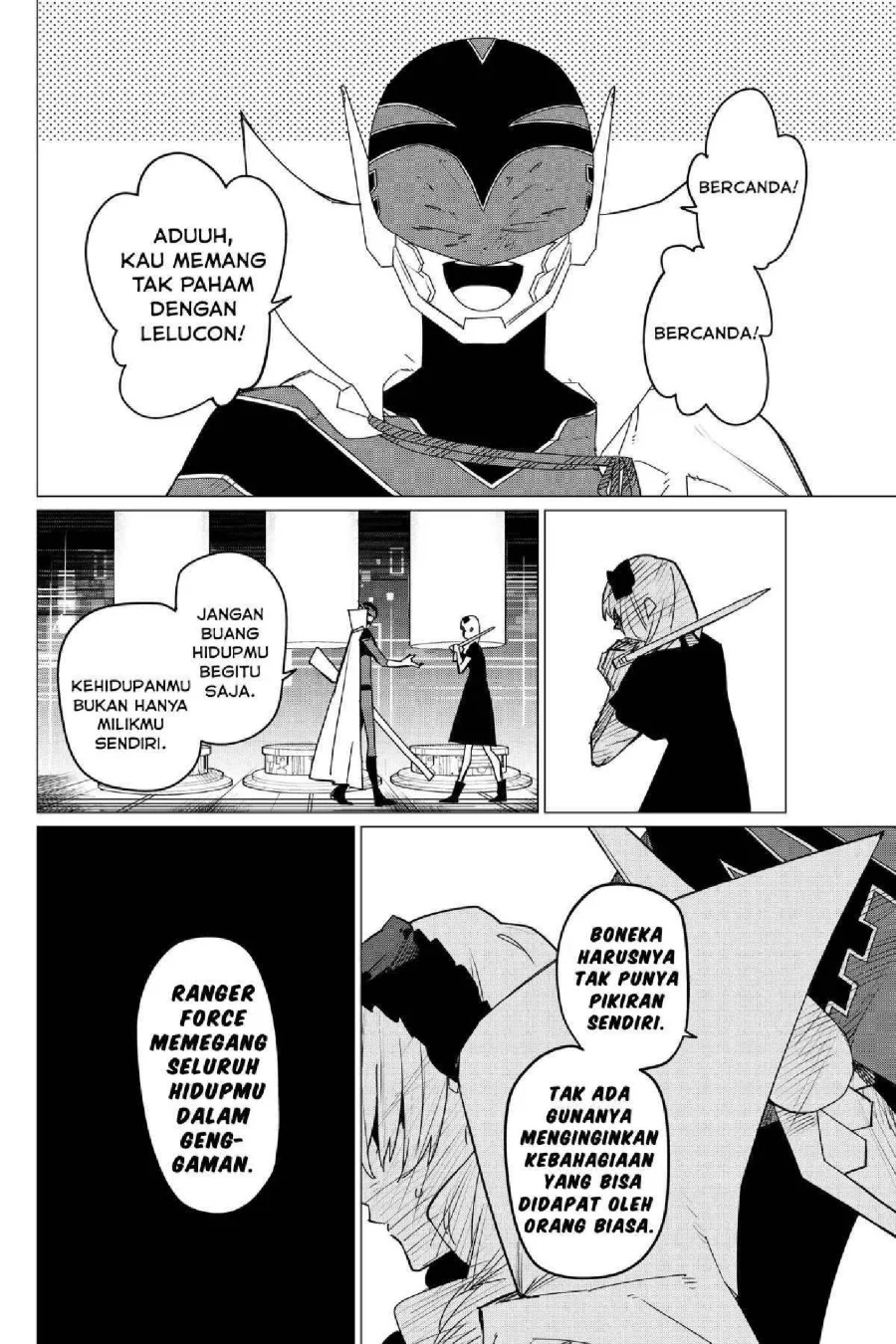 Ranger Reject (Sentai Daishikkaku) Chapter 106 Gambar 9