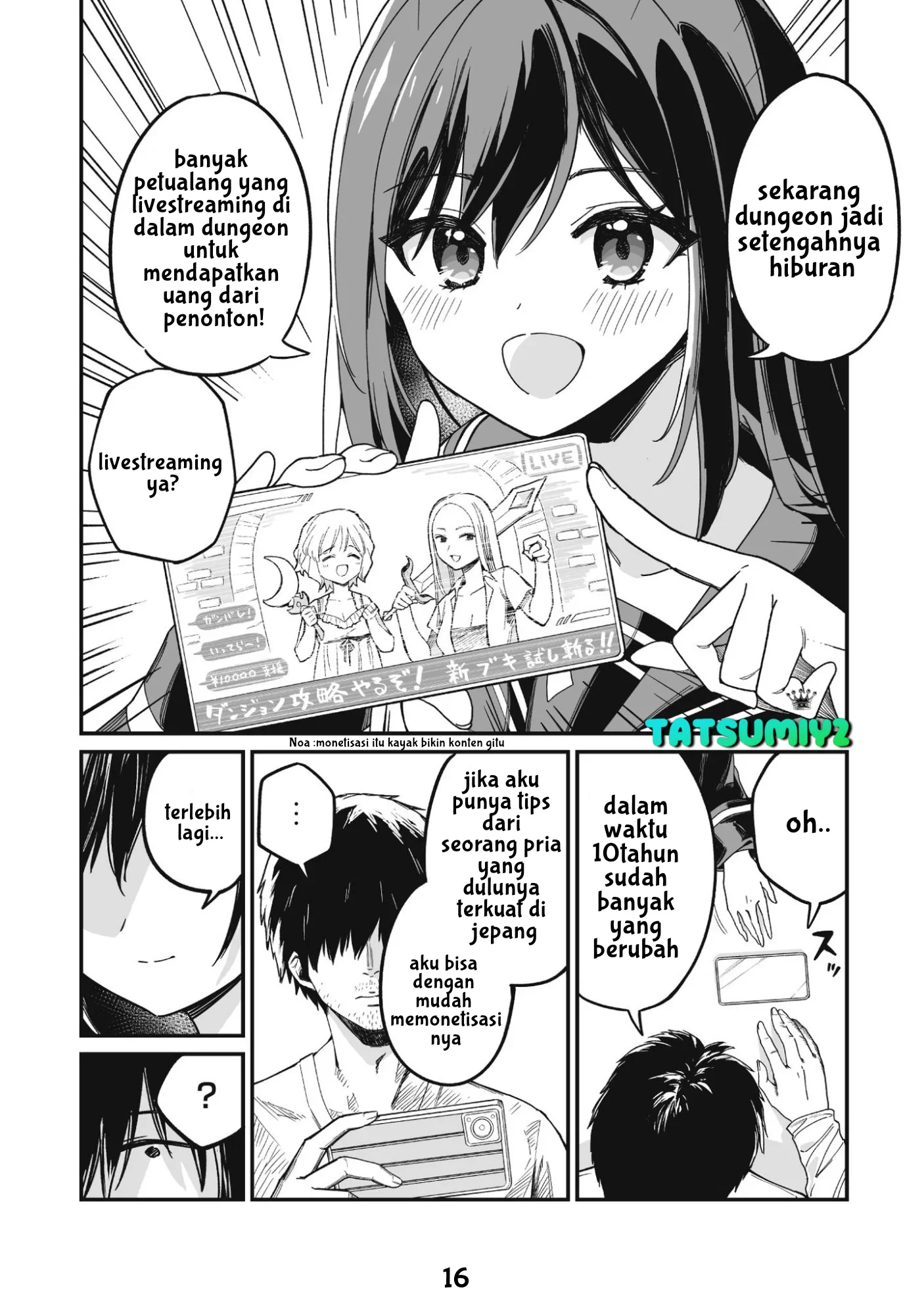 Saenai Ossan, Jitsu wa Saikyou Chapter 1 Gambar 19