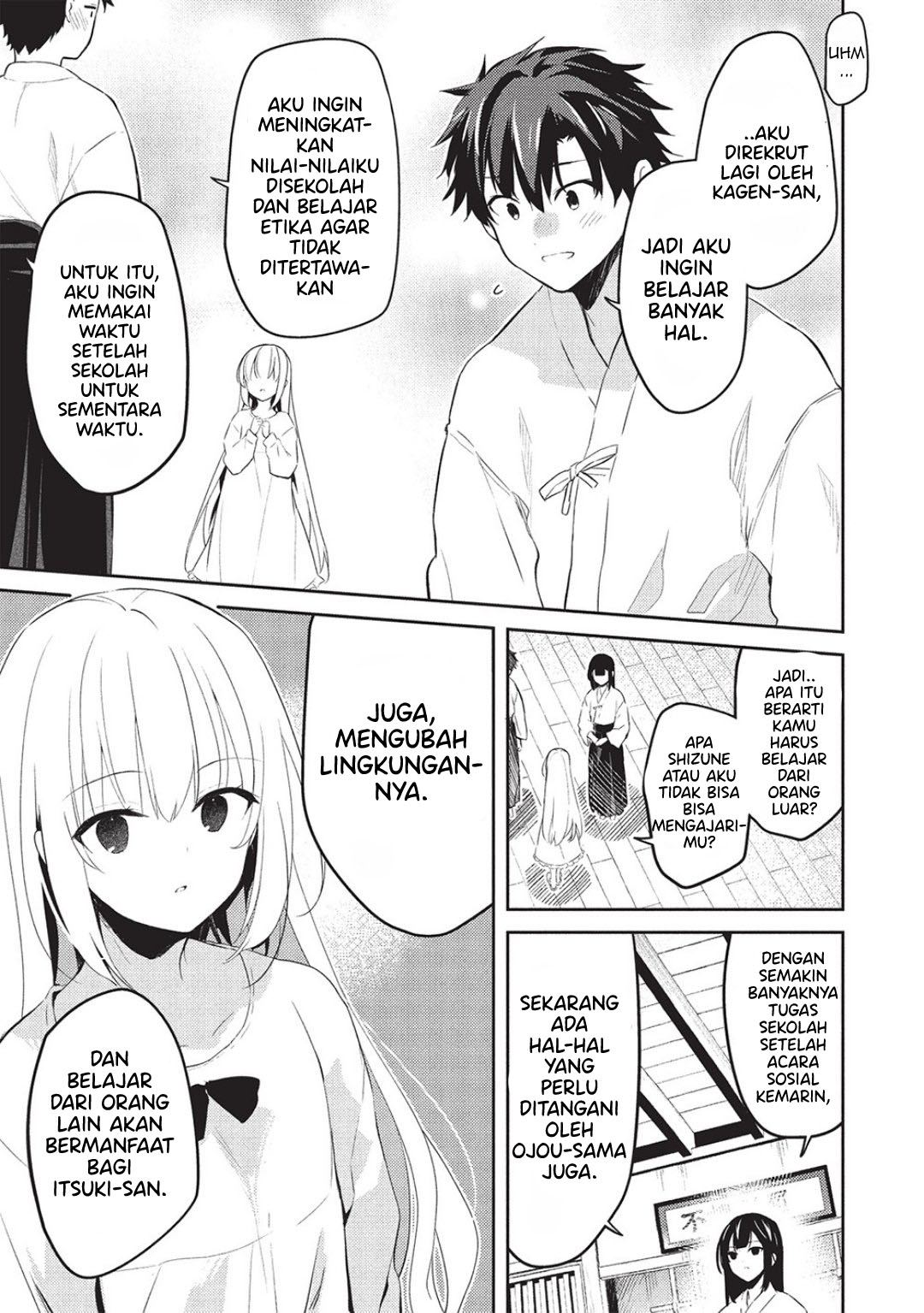 Saijo no Osewa Takane no Hana-darakena Meimon-kou de, Gakuin Ichi no Ojou-sama (Seikatsu Nouryoku Kaimu) wo Kagenagara Osewa suru Koto ni Narimashita Chapter 25 Gambar 9