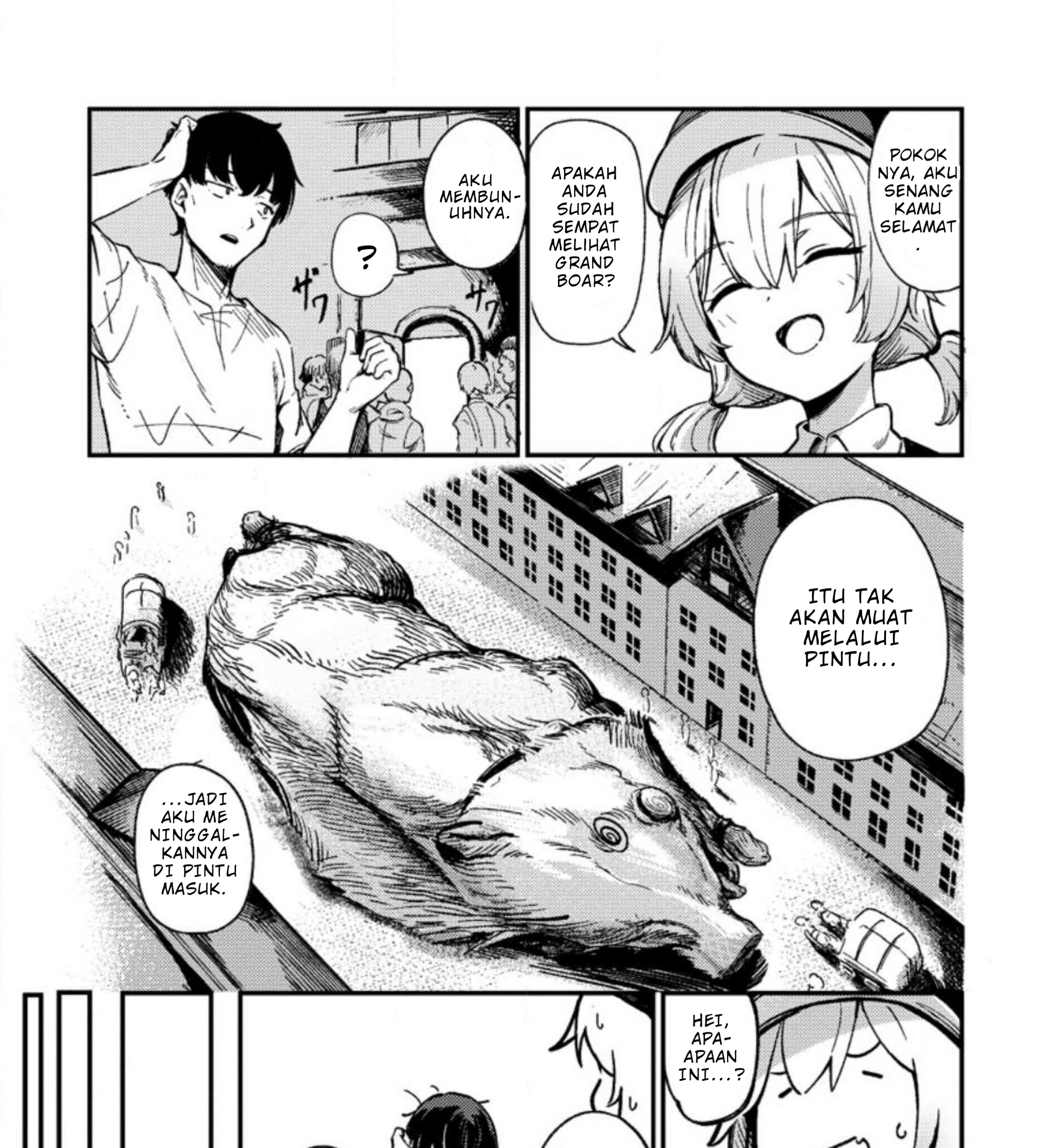 Saikyou Kyuutei Shinan-yaku no Ossan, Tsuihousareta Hekichi de Musou Suru ~Maboroshi to Natta Shuzoku no Bishoujo-tachi wo Sodatete Henkyou wo Kaitaku~ Chapter 1.1 Gambar 9