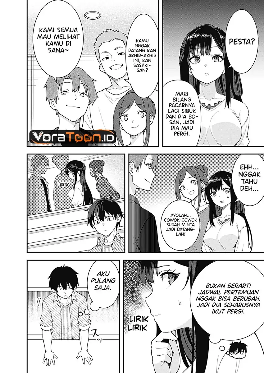 Sasayaki Sasaru Sasaki-san Chapter 3 Gambar 11