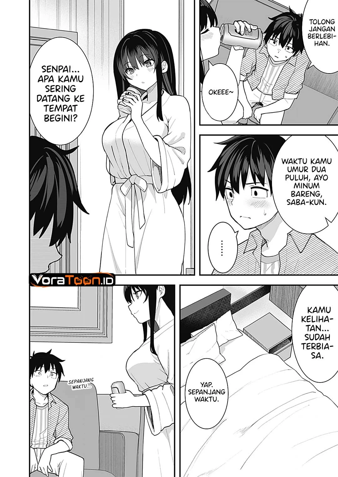 Sasayaki Sasaru Sasaki-san Chapter 4 Gambar 12