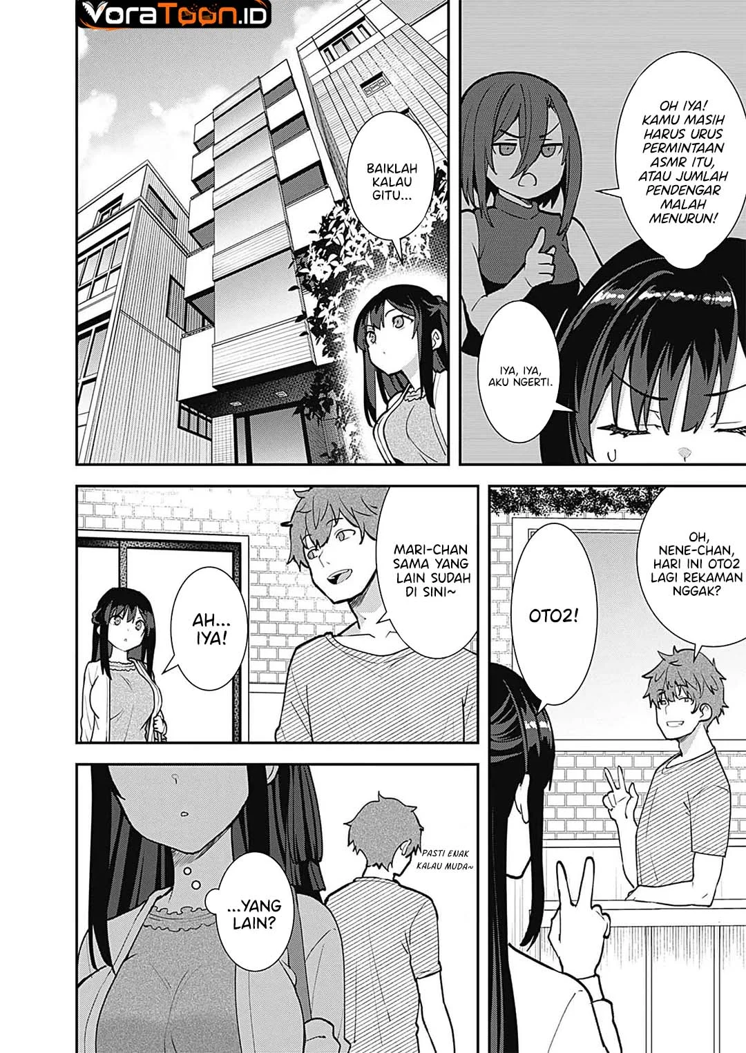 Sasayaki Sasaru Sasaki-san Chapter 6 Gambar 11