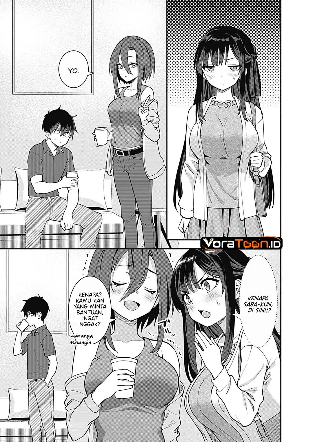 Sasayaki Sasaru Sasaki-san Chapter 6 Gambar 12