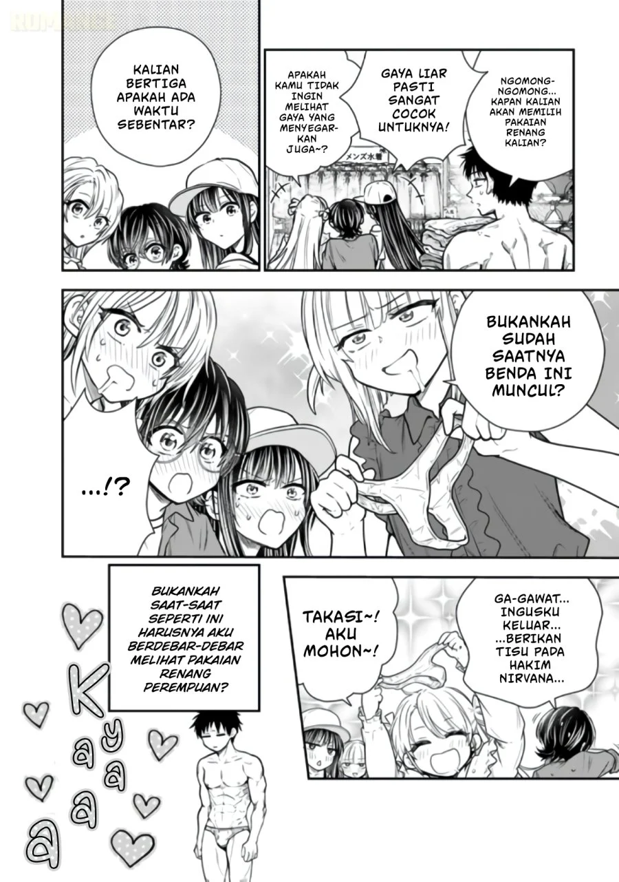 Senchi Kara Kaette kita Takashi-kun. Futsuu ni Koukou Seikatsu wo Okuritai Chapter 17 Gambar 17