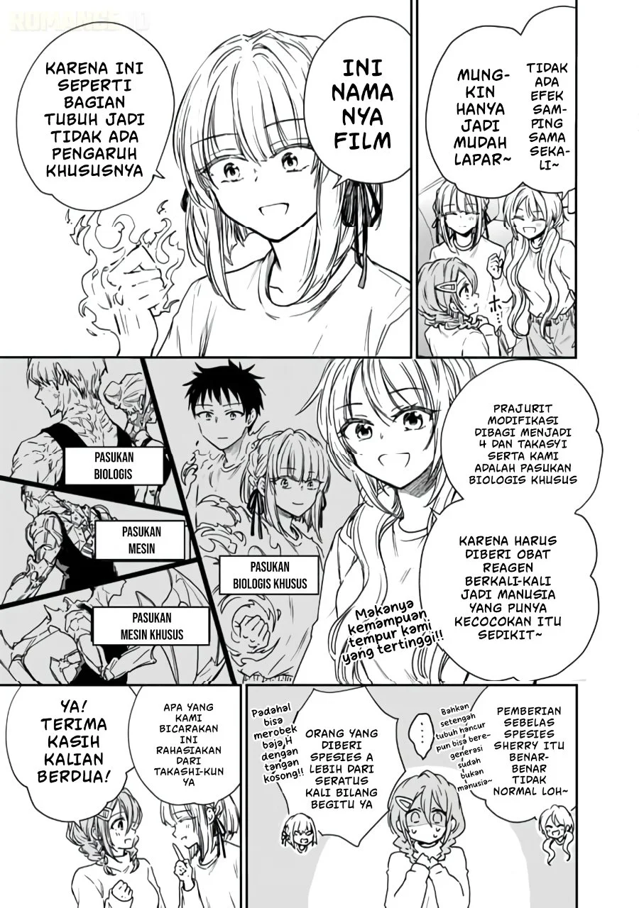 Senchi Kara Kaette kita Takashi-kun. Futsuu ni Koukou Seikatsu wo Okuritai Chapter 7 Gambar 16