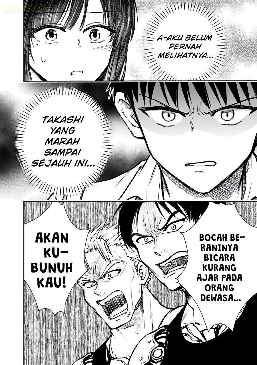 Senchi Kara Kaette kita Takashi-kun. Futsuu ni Koukou Seikatsu wo Okuritai Chapter 8 Gambar 15