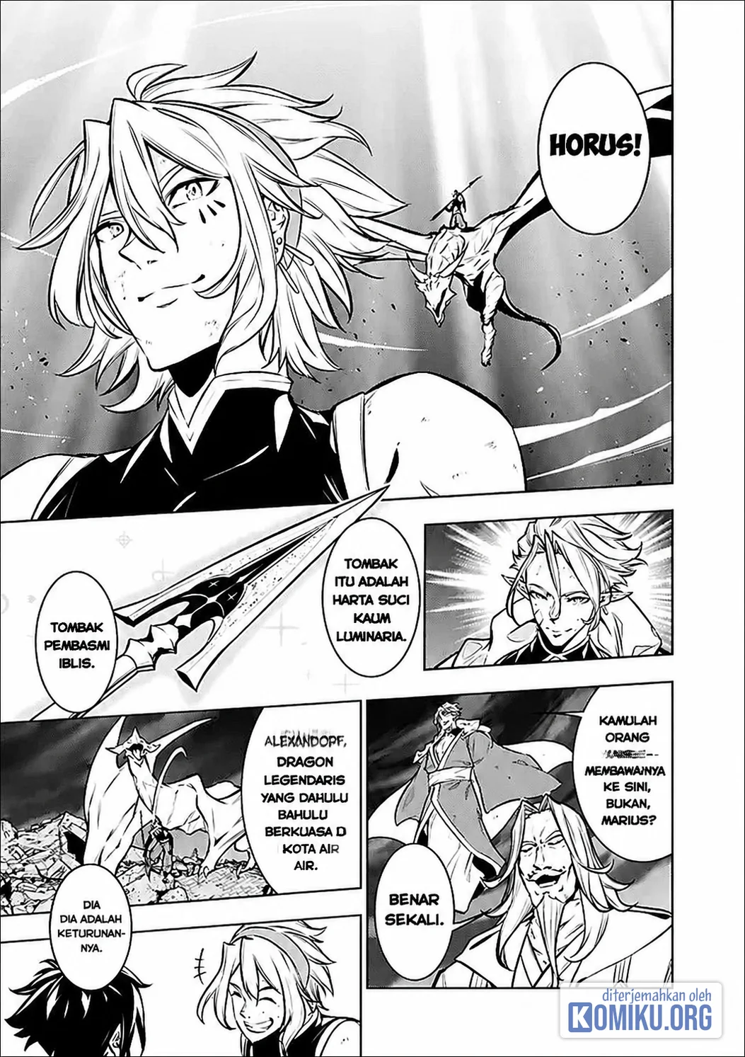 Shijou Saikyou no Mahou Kenshi, F Rank Boukensha ni Tensei Suru Chapter 157 Gambar 9