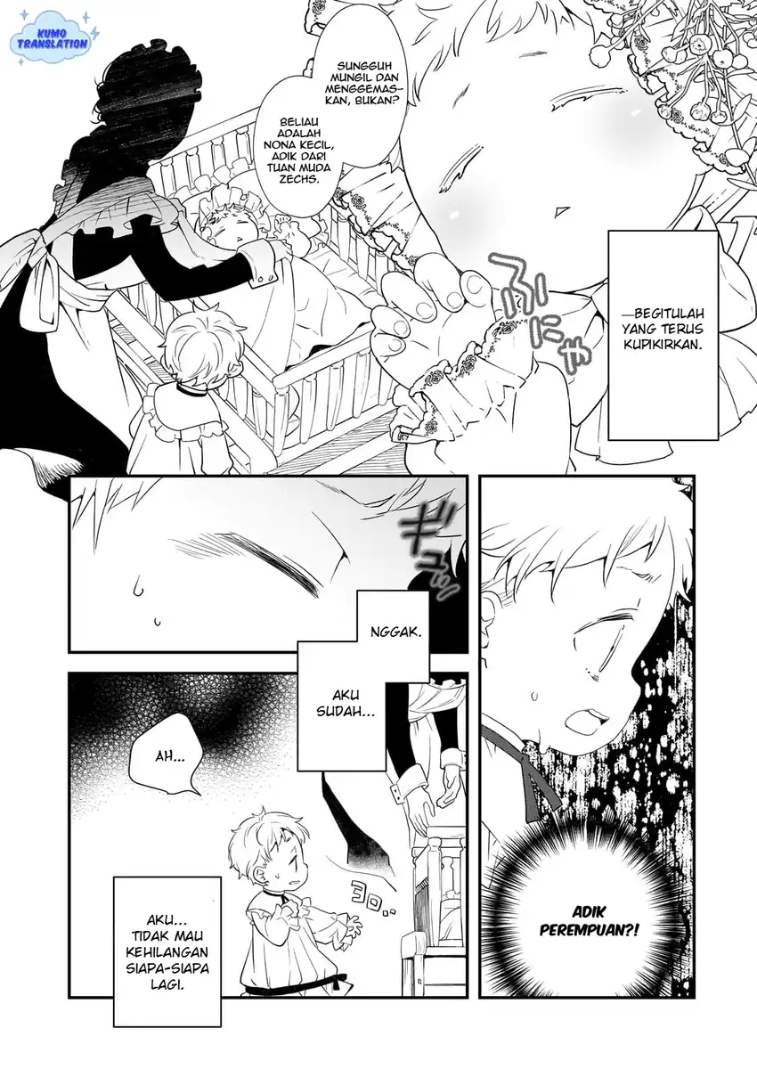 Shinu Unmei ni Aru Akuyaku Reijou no Ani ni Tensei Shita node, Imouto wo Sodatete Mirai wo Kaetai to Omoimasu Chapter 1 Gambar 22